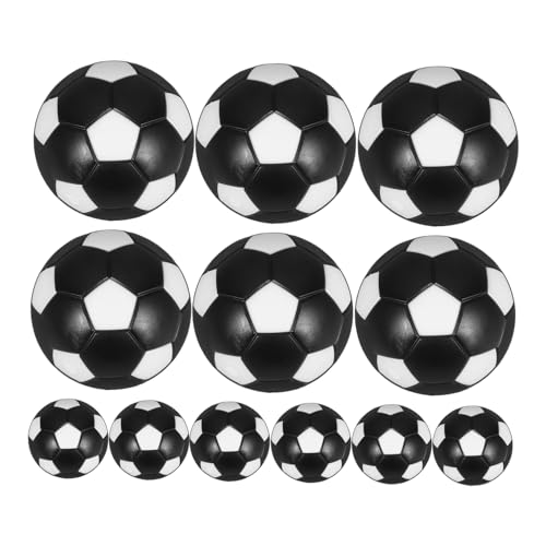 COMNESTBI 12 Stück Ersatzball für Tischfußball Tischfußball-Ausrüstung Ersatz für Tischfußballspiele Foosballball Mini-Tischfußballbälle Ersatzbälle für Tischfußball die Hüften Schwarz COMNESTBI 12 Stück Ersatzball für Tischfußball Tischfußball-Ausrüstung Ersatz für Tischfußballspiele Foosballball Mini-Tischfußballbälle Ersatzbälle für Tischfußball die Hüften Schwarz von COMNESTBI
