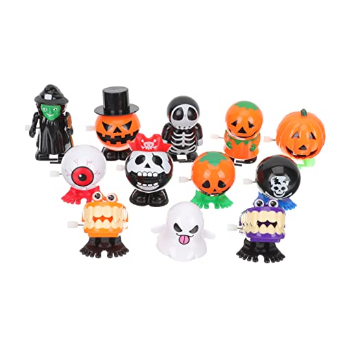 COMNESTBI 12 Stück Halloween-Spielzeugset Geisterspielzeug aufziehen Aufziehspielzeug mit Halloween-Thema Uhrwerk Halloween-Gastgeschenke für Plastik COMNESTBI 12 Stück Halloween-Spielzeugset Geisterspielzeug aufziehen Aufziehspielzeug mit Halloween-Thema Uhrwerk Halloween-Gastgeschenke für Plastik von COMNESTBI