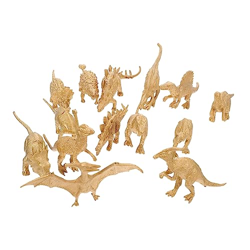 COMNESTBI 14 Stück Teiliges Dinosaurier Modellset Dinosaurier Figuren für Dekoration für Zuhause und Besondere Anlässe für Garten und Innenräume von COMNESTBI
