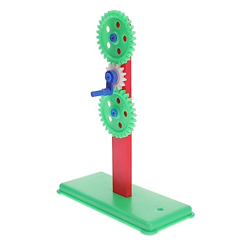 COMNESTBI 1Satz Experimentelles Gerät mit Verschiedenen Zahnrädern für Wissenschaftliche Experimente für und Lehrzwecke aus Umweltfreundlichem Material Kompakt von COMNESTBI