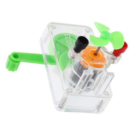 COMNESTBI 1Satz Handkurbel Generator für DIY Wissenschaftsset für Experimente zur Energieumwandlung Fördert Kreativität und Kritisches für Schule und Zuhause ohne Batterien COMNESTBI 1Satz Handkurbel Generator für DIY Wissenschaftsset für Experimente zur Energieumwandlung Fördert Kreativität und Kritisches für Schule und Zuhause ohne Batterien von COMNESTBI