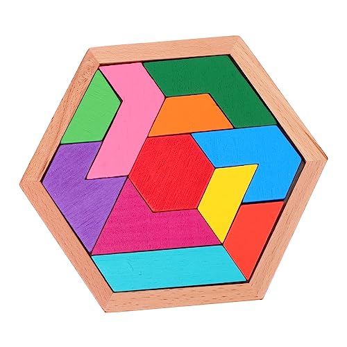 COMNESTBI 1Satz Holz Tangram Puzzle für Geometrische Formen Lernspielzeug Fördert Logisches Geduld und Konzentration Pädagogisches Holzspielzeug für Vorschüler Kreatives COMNESTBI 1Satz Holz Tangram Puzzle für Geometrische Formen Lernspielzeug Fördert Logisches Geduld und Konzentration Pädagogisches Holzspielzeug für Vorschüler Kreatives von COMNESTBI