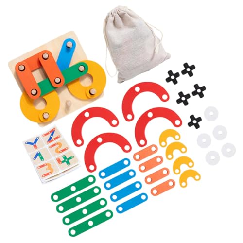 COMNESTBI 1Satz Holzpuzzle Für Lernspielzeug Mit Geometrischen Formen Fördert Kognitive Fähigkeiten Für Kleinkinder Lernen COMNESTBI 1Satz Holzpuzzle Für Lernspielzeug Mit Geometrischen Formen Fördert Kognitive Fähigkeiten Für Kleinkinder Lernen von COMNESTBI