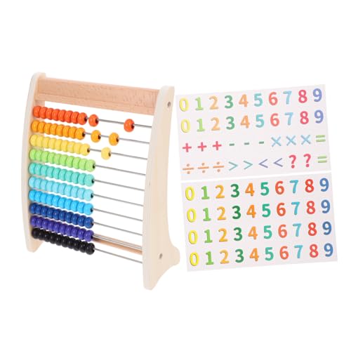 COMNESTBI 1Satz Mathematik Lernspielzeug für Stufiger Holz Fördert Zählen und Rechnen Langlebiges und Farbenfrohes Design für Grundschule und Hausunterricht COMNESTBI 1Satz Mathematik Lernspielzeug für Stufiger Holz Fördert Zählen und Rechnen Langlebiges und Farbenfrohes Design für Grundschule und Hausunterricht von COMNESTBI