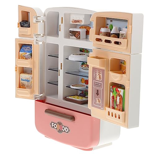 COMNESTBI 1Satz Mini Kühlschrank Set Realistisches Küchenspielzeug für Lebensmittelechtem Zubehör für Mini Häuser und Rollenspiele Fördert Kreativität und Interaktion COMNESTBI 1Satz Mini Kühlschrank Set Realistisches Küchenspielzeug für Lebensmittelechtem Zubehör für Mini Häuser und Rollenspiele Fördert Kreativität und Interaktion von COMNESTBI
