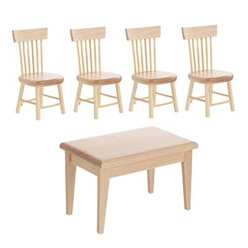 COMNESTBI 1Satz Möbel Set aus Teiliges Puppenhaus Stuhl Modell für Kinderzimmer Dekoration Realistisches Design für Sammler und Kreative Spielideen COMNESTBI 1Satz Möbel Set aus Teiliges Puppenhaus Stuhl Modell für Kinderzimmer Dekoration Realistisches Design für Sammler und Kreative Spielideen von COMNESTBI