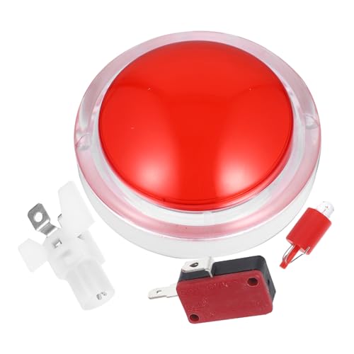 COMNESTBI 1Satz Runder LED Beleuchteter Druckknopf Switch mit Automatischer Rückstellung für Party Antwortspiele Interaktive Spiele und Wettbewerbe Vielseitig Einsetzbar COMNESTBI 1Satz Runder LED Beleuchteter Druckknopf Switch mit Automatischer Rückstellung für Party Antwortspiele Interaktive Spiele und Wettbewerbe Vielseitig Einsetzbar von COMNESTBI