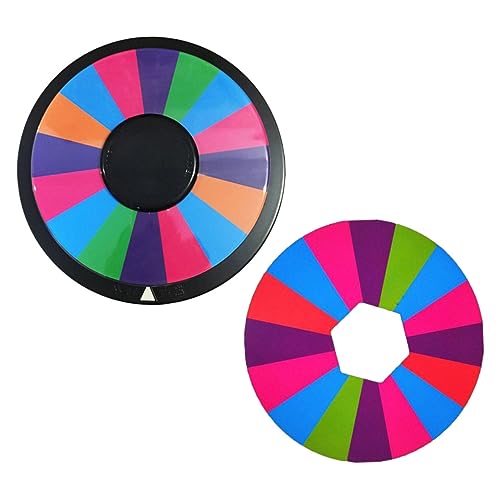 COMNESTBI 1Satz Trinkspielrad Slots Doppelseitiges Partyspiel für Erwachsene Rotierendes Trinkspiel für Ktv und Bar Lustige Unterhaltung für Home Parties und Festivals Robust von COMNESTBI