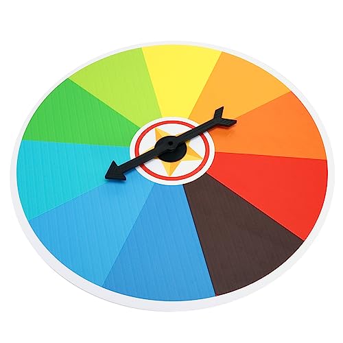 COMNESTBI 1Stück Kleine Drehplatte für Ziehspiele Bearbeitbares Preisspielzeug für Wandmontiertes für Partyspiele Langlebig und Leicht zu Bedienen für Karneval COMNESTBI 1Stück Kleine Drehplatte für Ziehspiele Bearbeitbares Preisspielzeug für Wandmontiertes für Partyspiele Langlebig und Leicht zu Bedienen für Karneval von COMNESTBI