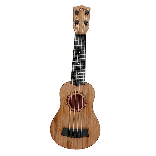 COMNESTBI 1Stück Kreative Ukulele für Spielzeuginstrument aus Umweltfreundlichem Holz für Anfänger mit Ansprechendem Design und Fröhlichen Klängen Musikinstrument für Frühe COMNESTBI 1Stück Kreative Ukulele für Spielzeuginstrument aus Umweltfreundlichem Holz für Anfänger mit Ansprechendem Design und Fröhlichen Klängen Musikinstrument für Frühe von COMNESTBI