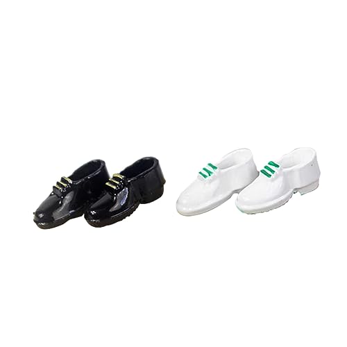 COMNESTBI 2paare Miniaturschuhe Dekoration Modell-simulationsschuhe Aus Leder Für Puppenhaus Zubehör Für Miniaturen Und Kreative Spielszenen COMNESTBI 2paare Miniaturschuhe Dekoration Modell-simulationsschuhe Aus Leder Für Puppenhaus Zubehör Für Miniaturen Und Kreative Spielszenen von COMNESTBI