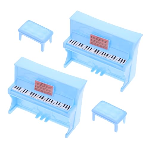 COMNESTBI 2 Sätze Klavierstuhlspielzeug Dekoration kleines Klaviermodell Mini-Hausklavier-Ornament Miniaturen Mini-Puppenhausklavier Miniaturmöbel Mini-Puppenhausmöbel Abs Zufällige Farbe COMNESTBI 2 Sätze Klavierstuhlspielzeug Dekoration kleines Klaviermodell Mini-Hausklavier-Ornament Miniaturen Mini-Puppenhausklavier Miniaturmöbel Mini-Puppenhausmöbel Abs Zufällige Farbe von COMNESTBI