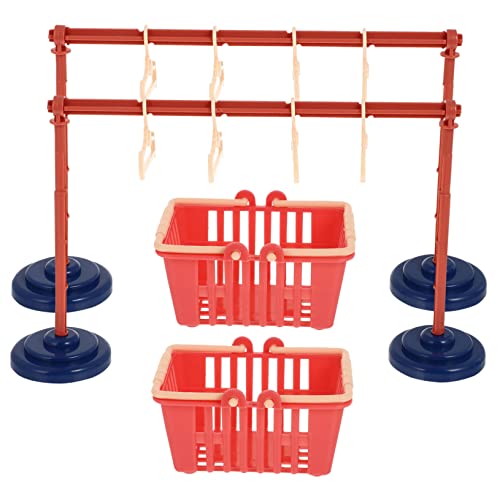 COMNESTBI 2 Sätze Mini -Hanger -Set Kleiderbügel Mädchen Aufhänger Gestell Puppenkleidung Kindergarten Kunststoff-kleiderständer Für Puppenhaus Kleidungsständer Plastik COMNESTBI 2 Sätze Mini -Hanger -Set Kleiderbügel Mädchen Aufhänger Gestell Puppenkleidung Kindergarten Kunststoff-kleiderständer Für Puppenhaus Kleidungsständer Plastik von COMNESTBI