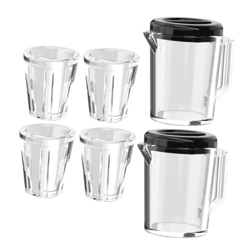 COMNESTBI Miniatur-wasserkessel-tassen-Set Für Viktorianisches Puppenhaus-Accessoire von COMNESTBI