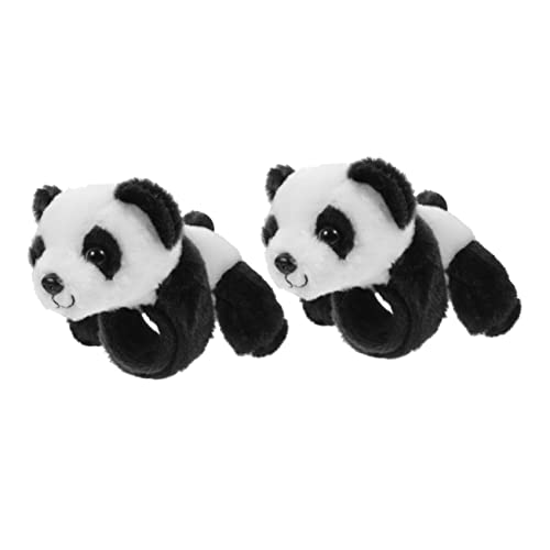COMNESTBI 2 Stck. Kuscheltier Panda Slap Armband Plüschige Tierarmbänder für Kindergeburtstag Thema Sicheres und Bequemes für Partys und Schulveranstaltungen COMNESTBI 2 Stck. Kuscheltier Panda Slap Armband Plüschige Tierarmbänder für Kindergeburtstag Thema Sicheres und Bequemes für Partys und Schulveranstaltungen von COMNESTBI