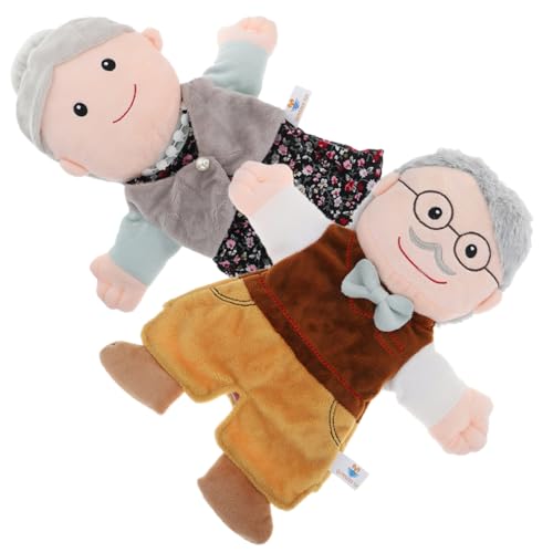 COMNESTBI 2 Stück Handgefertigte Puppenfiguren für Pädagogische Handpuppen für Geschichtenerzählen und Rollenspiele Fördert Kreativität und Interaktion COMNESTBI 2 Stück Handgefertigte Puppenfiguren für Pädagogische Handpuppen für Geschichtenerzählen und Rollenspiele Fördert Kreativität und Interaktion von COMNESTBI