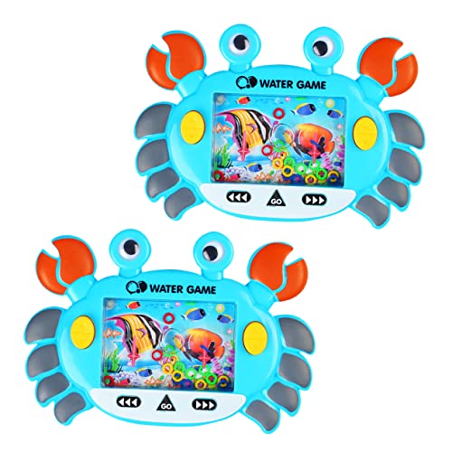 COMNESTBI 2 Stück Krebsförmige Wasserwurfspielzeuge Handheld Wasser Ring Spiel für Lustige Wasseraktivität für Drinnen und Draußen Fördert die Eltern Junge Mädchen Bindung und Sorgt für COMNESTBI 2 Stück Krebsförmige Wasserwurfspielzeuge Handheld Wasser Ring Spiel für Lustige Wasseraktivität für Drinnen und Draußen Fördert die Eltern Junge Mädchen Bindung und Sorgt für von COMNESTBI