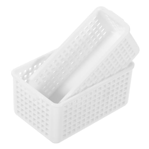 COMNESTBI 2 Stück Mini-Korb-Modelle ablagekörbe kühlkorb einkaufskorb dekoringe spielzeugkorb Toy Körbe für Mädchen klein Lagerung Weiden Puppenhausverzierung Entzückender Korb PVC Weiß COMNESTBI 2 Stück Mini-Korb-Modelle ablagekörbe kühlkorb einkaufskorb dekoringe spielzeugkorb Toy Körbe für Mädchen klein Lagerung Weiden Puppenhausverzierung Entzückender Korb PVC Weiß von COMNESTBI