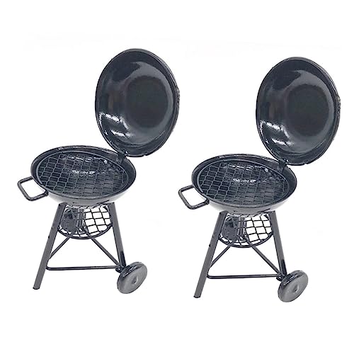 COMNESTBI 2 Stück Mini -Ofenmodell Mini-Grills Puppenhausofen Mini-Grill-Modell Mini-Puppenhausgrill Eisen Schwarz COMNESTBI 2 Stück Mini -Ofenmodell Mini-Grills Puppenhausofen Mini-Grill-Modell Mini-Puppenhausgrill Eisen Schwarz von COMNESTBI