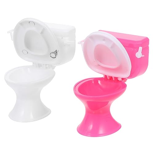 COMNESTBI 2 Stück Mini -Tischtoilette simuliertes engstes Werkzeug Interaktives Simulationsspielzeug Hausspielzeug Bildungsspielzeug Plastik Weiß COMNESTBI 2 Stück Mini -Tischtoilette simuliertes engstes Werkzeug Interaktives Simulationsspielzeug Hausspielzeug Bildungsspielzeug Plastik Weiß von COMNESTBI