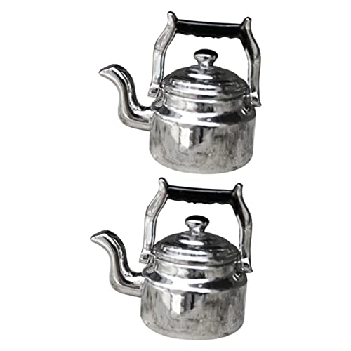 COMNESTBI 2 Stück Mini Wasserkocher Puppe Miniaturartikel Kessel Mini-wasserkocher- Wasserkocher Für Minihaus Lebensechter Wasserkocher Mini-Topf Legierung Silver COMNESTBI 2 Stück Mini Wasserkocher Puppe Miniaturartikel Kessel Mini-wasserkocher- Wasserkocher Für Minihaus Lebensechter Wasserkocher Mini-Topf Legierung Silver von COMNESTBI