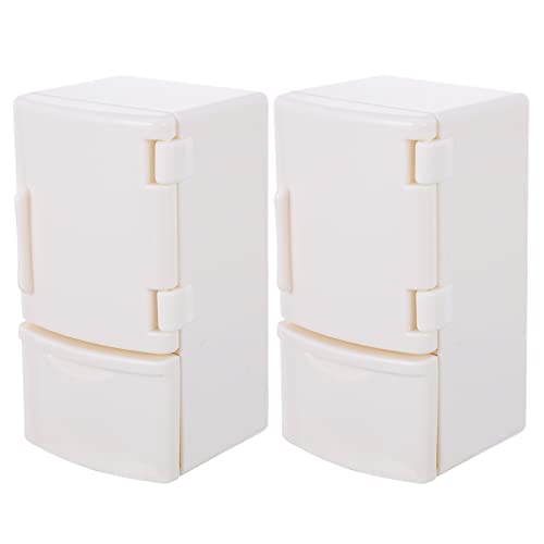 COMNESTBI 2stücke Mini Kühlschrank Modell Teiliges Dekoration Für Mini-häuser Multifunktionales Zubehör Für DIY Puppenhaus Und Fotorequisiten Aus Hochwertigem Gefertigt Detailgetreu COMNESTBI 2stücke Mini Kühlschrank Modell Teiliges Dekoration Für Mini-häuser Multifunktionales Zubehör Für DIY Puppenhaus Und Fotorequisiten Aus Hochwertigem Gefertigt Detailgetreu von COMNESTBI