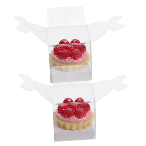 COMNESTBI 2 Stück Modell Kuchen Deko Realistisches Fake Cake für Puppenhaus Tischdekoration und Fotorequisiten für DIY Bastelprojekte Hochwertige Verarbeitung COMNESTBI 2 Stück Modell Kuchen Deko Realistisches Fake Cake für Puppenhaus Tischdekoration und Fotorequisiten für DIY Bastelprojekte Hochwertige Verarbeitung von COMNESTBI