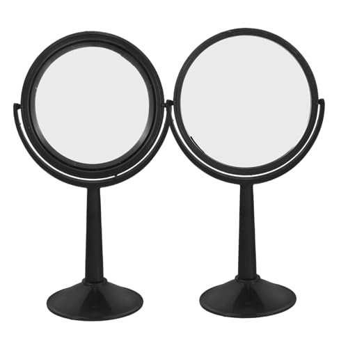 COMNESTBI 2 Stück Optische Experimentiergeräte werkzeug Physikalisch-optisches Experiment Physik-Optik-Experiment kleine konvexe Linse konvexer Spiegel mit Spiegellinsen Glas Black von COMNESTBI