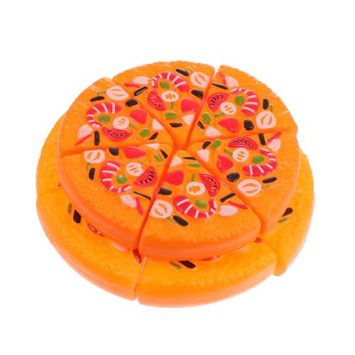 COMNESTBI 2 Stück Pizza Schnitt für vorgeben Pizza- Kinderküchenzubehör Küchenspielzeug Plastik Orange COMNESTBI 2 Stück Pizza Schnitt für vorgeben Pizza- Kinderküchenzubehör Küchenspielzeug Plastik Orange von COMNESTBI