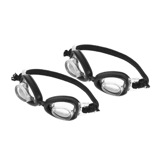COMNESTBI 2 Stück Puppenbrillen: Puppenschwimmbrille Minibrille - Taucherbrille Ankleidezubehör - Puppenhausbrille Foto Requisite Zubehör COMNESTBI 2 Stück Puppenbrillen: Puppenschwimmbrille Minibrille - Taucherbrille Ankleidezubehör - Puppenhausbrille Foto Requisite Zubehör von COMNESTBI