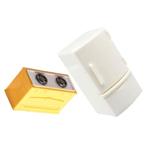 COMNESTBI 2 Stück Puppenhaus-Herd-kühlschrank Szene Mini Babypuppe Modell Mikro Kühlschrank Kleine Kochfeldstütze Puppenhaus Gefrierschrank Winziger Kühlschrank Spielhaus Kühlschrank PVC COMNESTBI 2 Stück Puppenhaus-Herd-kühlschrank Szene Mini Babypuppe Modell Mikro Kühlschrank Kleine Kochfeldstütze Puppenhaus Gefrierschrank Winziger Kühlschrank Spielhaus Kühlschrank PVC von COMNESTBI