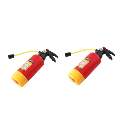 COMNESTBI 2 Stücke Feuerlöscher Squirter Wasser Wasser Simulation Feuerlöscher Feuerwehrmann Kunststoff von COMNESTBI
