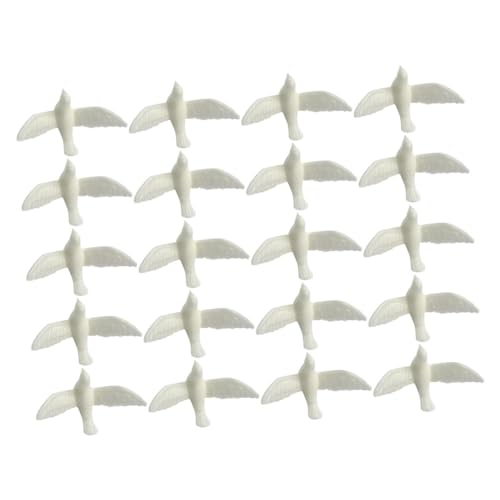 COMNESTBI 20 Stück Kleines weißes Taubenmodell miniaturfiguren miniaturen Figuren Dollhouse Accessories Puppe winzig Kleinkinder Ornamente Mini- - Miniaturen Mini-Taube Harz COMNESTBI 20 Stück Kleines weißes Taubenmodell miniaturfiguren miniaturen Figuren Dollhouse Accessories Puppe winzig Kleinkinder Ornamente Mini- - Miniaturen Mini-Taube Harz von COMNESTBI
