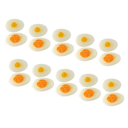 COMNESTBI 20 Stück Mini-Halbei-Modell mini für Kreatives für Eier für spielzeuge Bastelspielzeug selber Machen Miniatur-Ei- PVC COMNESTBI 20 Stück Mini-Halbei-Modell mini für Kreatives für Eier für spielzeuge Bastelspielzeug selber Machen Miniatur-Ei- PVC von COMNESTBI