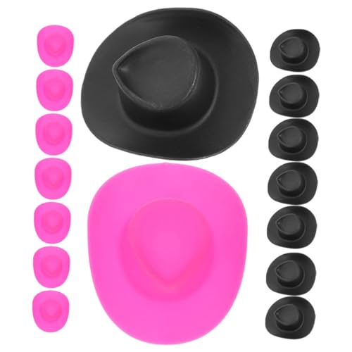 COMNESTBI 20 Stück Puppenhaus Dekorativer Hut Kuh Mini Winzig Cowgirl Klein Dolly Für Cowboy Party Hüte Mall-Hut Puppenhauslieferungen Rosy Plastik COMNESTBI 20 Stück Puppenhaus Dekorativer Hut Kuh Mini Winzig Cowgirl Klein Dolly Für Cowboy Party Hüte Mall-Hut Puppenhauslieferungen Rosy Plastik von COMNESTBI