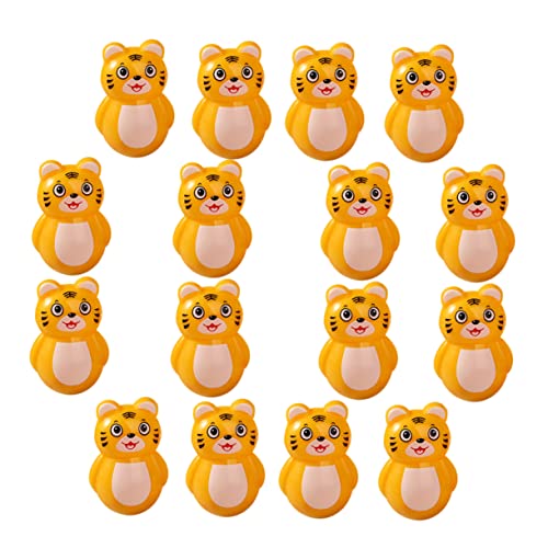 COMNESTBI 20 Stück Tiger Tumbler Ornamente Mini-becherspielzeug Wackelndes Für Becher-desktop-ornamente Wackelnde Spielzeuge Mini-tumbler- Plastik COMNESTBI 20 Stück Tiger Tumbler Ornamente Mini-becherspielzeug Wackelndes Für Becher-desktop-ornamente Wackelnde Spielzeuge Mini-tumbler- Plastik von COMNESTBI