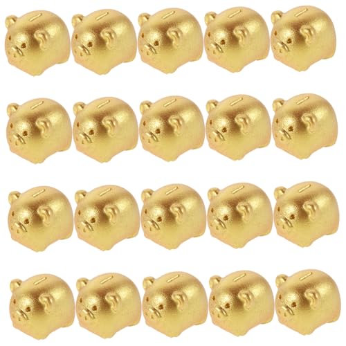 COMNESTBI 20 Stücke Tiny Sparschwein Modell Puppenhaus Miniatur Möbel DIY Micro Landschaft Miniatur Sparschwein Für DIY Room Decor von COMNESTBI