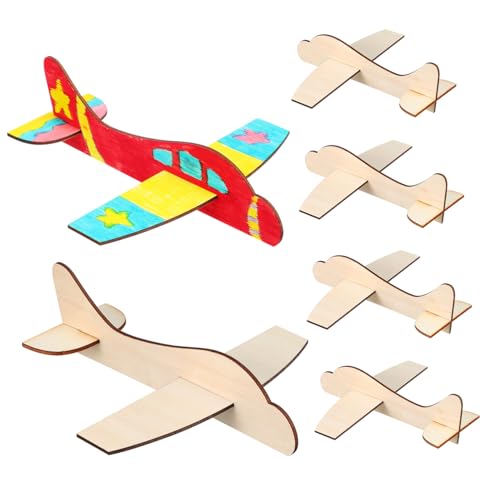 COMNESTBI 20Stücke Teiliges Holzflugzeugmodell Bastelset für DIY Malebene für Bastelkurse Partys und Kreative Aktivitäten Hautfreundlich und Sicher zum Zusammenbauen COMNESTBI 20Stücke Teiliges Holzflugzeugmodell Bastelset für DIY Malebene für Bastelkurse Partys und Kreative Aktivitäten Hautfreundlich und Sicher zum Zusammenbauen von COMNESTBI