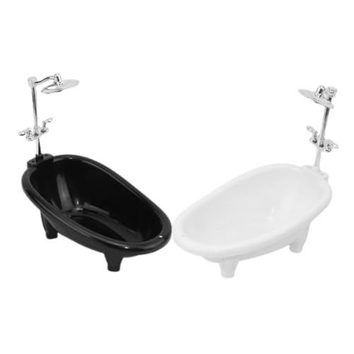 COMNESTBI 2Er Set Badezimmerzubehör Simulation Puppe Babybadwanne Möbel Spielhaus Badewanne Mini Badewanne Spielhaus Badezimmer Zubehör Mini-Badewanne Miniaturbadewanne Plastik COMNESTBI 2Er Set Badezimmerzubehör Simulation Puppe Babybadwanne Möbel Spielhaus Badewanne Mini Badewanne Spielhaus Badezimmer Zubehör Mini-Badewanne Miniaturbadewanne Plastik von COMNESTBI