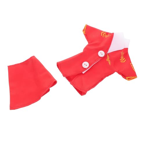COMNESTBI 2Er Set Puppen kostüme puppenkleidung Puppen Outfitset Puppen Accessoires Puppen Kleidungsset Flugbegleiter verkleiden Sich Flugzeugzubehör Stoff rot COMNESTBI 2Er Set Puppen kostüme puppenkleidung Puppen Outfitset Puppen Accessoires Puppen Kleidungsset Flugbegleiter verkleiden Sich Flugzeugzubehör Stoff rot von COMNESTBI