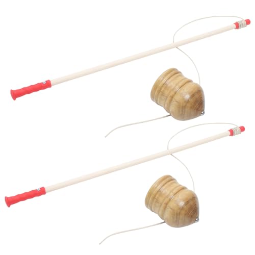 COMNESTBI 2Sätze Gyro für Erwachsene Outdoor Fitness Gyroskope aus Langlebigem Holz für Motorik und Eltern Junge Mädchen Beziehung mit Stab COMNESTBI 2Sätze Gyro für Erwachsene Outdoor Fitness Gyroskope aus Langlebigem Holz für Motorik und Eltern Junge Mädchen Beziehung mit Stab von COMNESTBI