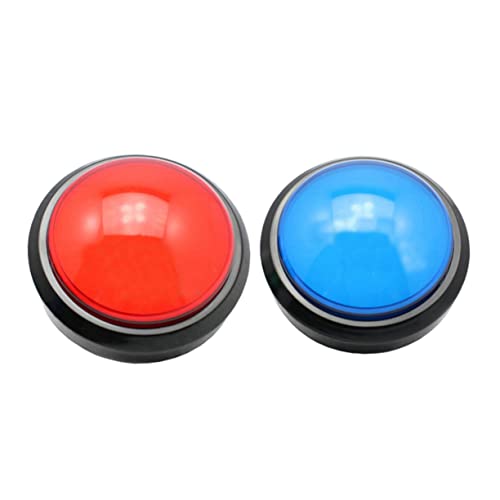 COMNESTBI 2Stücke Elektronischer Responder mit Licht und Sound für Wettbewerbe Programmierbare Alarmfunktion für Quizspiele und Eltern Aktivitäten Rot Blau COMNESTBI 2Stücke Elektronischer Responder mit Licht und Sound für Wettbewerbe Programmierbare Alarmfunktion für Quizspiele und Eltern Aktivitäten Rot Blau von COMNESTBI