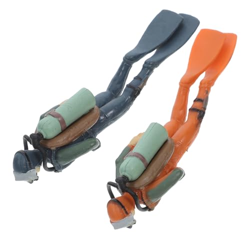 COMNESTBI 2Stücke Taucherfiguren Robuste Taucher Dekoration für Aquarien und Fischbecken Kreative Aquarium Deko Unterwasserlandschafts Ornamente COMNESTBI 2Stücke Taucherfiguren Robuste Taucher Dekoration für Aquarien und Fischbecken Kreative Aquarium Deko Unterwasserlandschafts Ornamente von COMNESTBI