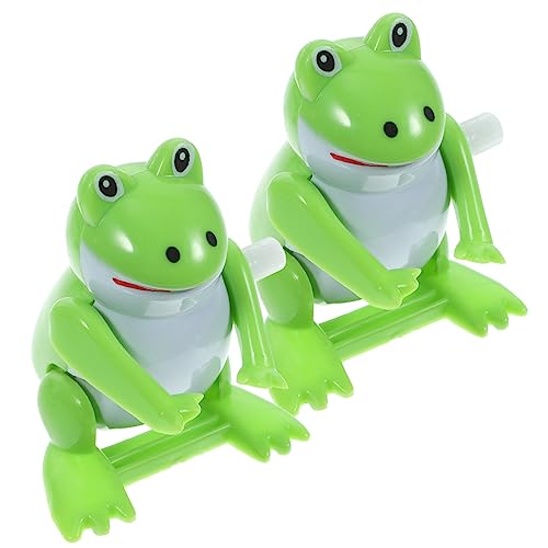 COMNESTBI 2Stücke Wind Up Frosch aus Aufziehspielzeug für Lustige Frosch Modelle Leuchtenden Farben zu Ostern oder Geburtstagsfeiern COMNESTBI 2Stücke Wind Up Frosch aus Aufziehspielzeug für Lustige Frosch Modelle Leuchtenden Farben zu Ostern oder Geburtstagsfeiern von COMNESTBI