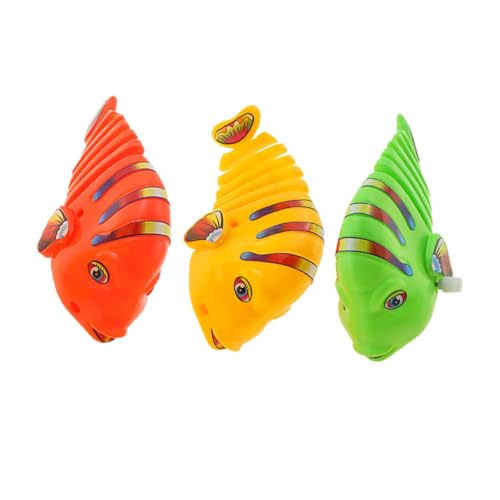 COMNESTBI 3 Stück Fisch schwingen Toys spielsachen für weihachtsgeschenk funnytoys ziernieten Fische für den Pool aufziehen Uhrwerk schwingender Cartoon-Fisch Plastik COMNESTBI 3 Stück Fisch schwingen Toys spielsachen für weihachtsgeschenk funnytoys ziernieten Fische für den Pool aufziehen Uhrwerk schwingender Cartoon-Fisch Plastik von COMNESTBI