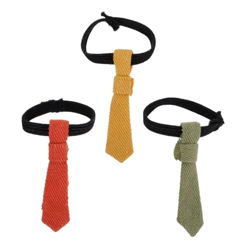 COMNESTBI 3 Stück Krawatte Für Kleine Puppen, Miniatur-aktionspuppen-kleidungskrawatte, Vorgebundene Miniatur-Puppen-Krawatte, Bjd-Puppen-verkleidungs-Krawatte, Dekorationen COMNESTBI 3 Stück Krawatte Für Kleine Puppen, Miniatur-aktionspuppen-kleidungskrawatte, Vorgebundene Miniatur-Puppen-Krawatte, Bjd-Puppen-verkleidungs-Krawatte, Dekorationen von COMNESTBI