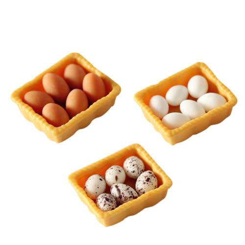 COMNESTBI 3 Stück Mini Verpackte Eier Winzig Miniatur Puppe Mini-Ei- Korbmodell Ornament Emulations-Ei Mini-hausversorgung Mini-eierkorb- Heimdekoration Simulierter Eierkorb Harz COMNESTBI 3 Stück Mini Verpackte Eier Winzig Miniatur Puppe Mini-Ei- Korbmodell Ornament Emulations-Ei Mini-hausversorgung Mini-eierkorb- Heimdekoration Simulierter Eierkorb Harz von COMNESTBI