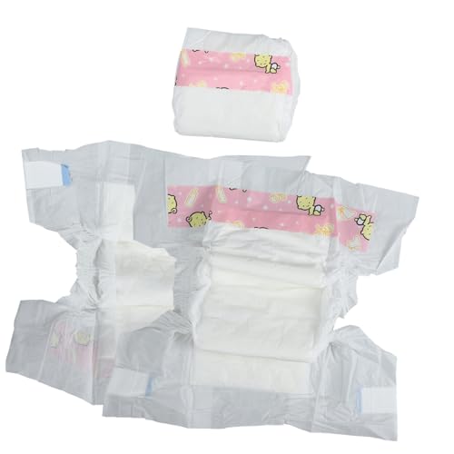 COMNESTBI 3 Stück Puppen-anziehwindel Babypuppe Babys Puppen Puppendekor Windeln Für Puppe Dekorative Windeln Puppenwindeln Puppenzubehör Puppe Verkleiden Zubehör Plastik von COMNESTBI