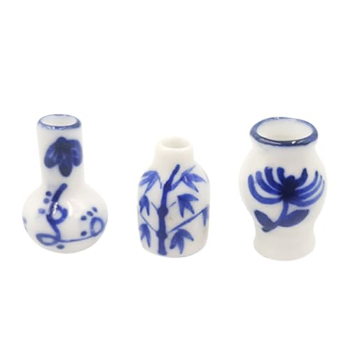 COMNESTBI 3 Teiliges Simulations Teeservice Miniaturvase Basteln DIY Mini Modellierspielzeug Miniaturvase Zubehör Mini Hausschmuck Rollenspielspielzeug Mini Hausvase Mini COMNESTBI 3 Teiliges Simulations Teeservice Miniaturvase Basteln DIY Mini Modellierspielzeug Miniaturvase Zubehör Mini Hausschmuck Rollenspielspielzeug Mini Hausvase Mini von COMNESTBI