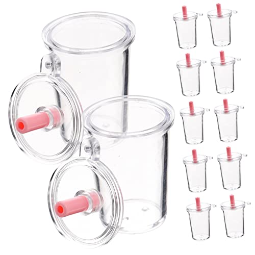 COMNESTBI 30 Stück Armband DIY Charms Anhänger Halskettenanhänger Selber Machen Becherförmige Anhänger DIY Zubehör Mini-flaschenanhänger Handgemachter Charme Plastik Wiederverwendbar COMNESTBI 30 Stück Armband DIY Charms Anhänger Halskettenanhänger Selber Machen Becherförmige Anhänger DIY Zubehör Mini-flaschenanhänger Handgemachter Charme Plastik Wiederverwendbar von COMNESTBI